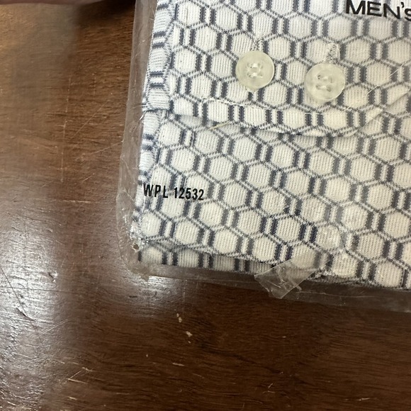 Vintage Retro 60s 70s Shirt Hippie‎ Disco Dagger Collar Woodstock Size S NOS NEW - Picture 6 of 16